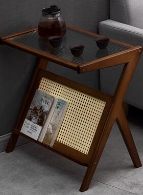 客厅沙发边几小桌子边桌小茶桌几约角小边几HVX几床头简侧边柜