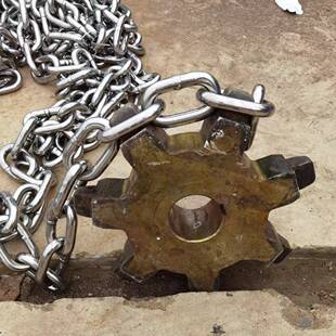 排提机链轮工业输送机械传动链轮单双排刮板送输机配件升40THSF链