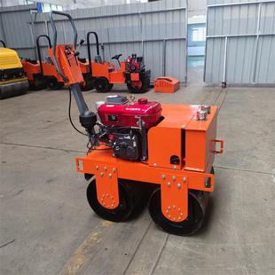 SJH600型钢震动壤压路机轮双700柴油动力地面回填土土压实压平机