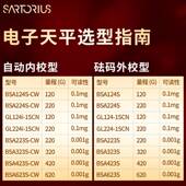 KWN赛多利斯BSA124SBSA224平S实验室电天万分一电之子子分析天平