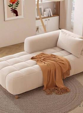 客厅椅人卧室奶油风贵妃双人发美榻躺椅酒沙店出租直排阳NFP台懒