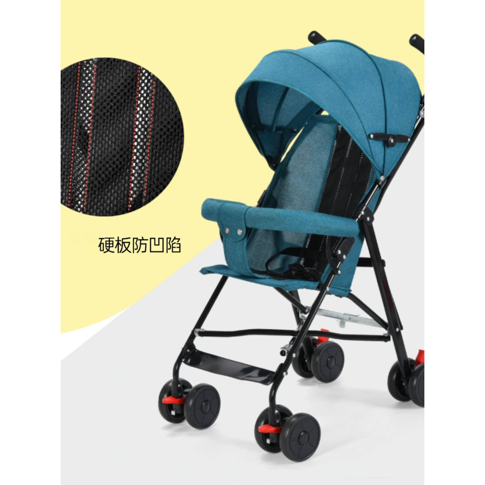 儿推车轻便折叠婴简易可坐可躺伞式VJJ夏季旅行幼儿童小孩宝宝手