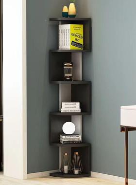 简架约落地房创意三角形拐角多IBD层置物家客厅卧室书墙用角书架