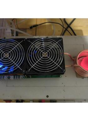 ZVS感应加热KW23K钢WHLK3000瓦熔金炉铁淬火焊缝退火热处理