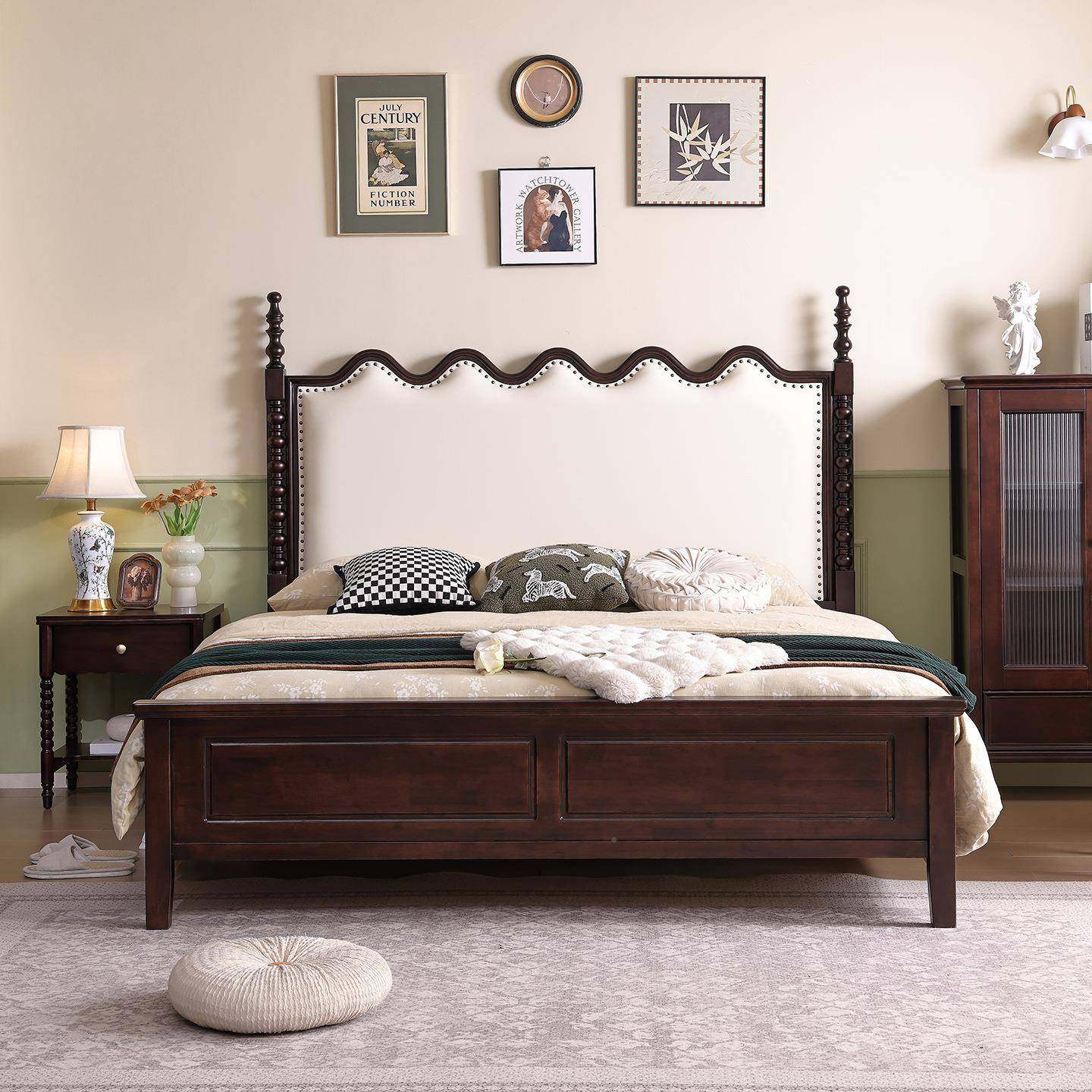 法式复古床床软波浪32464主床卧家具1.8米双人婚美式包实木床中古,农机/农具/农膜,其它农用工具,淘宝优惠券,粉丝福利购,淘宝优惠卷