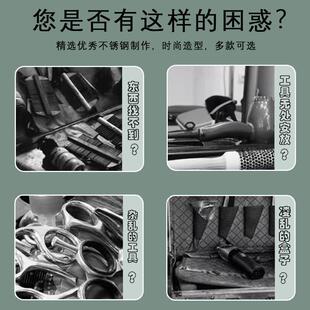 美店不锈钢剪发柜子发发廊储物架小具柜推车简约XDL理工发店柜