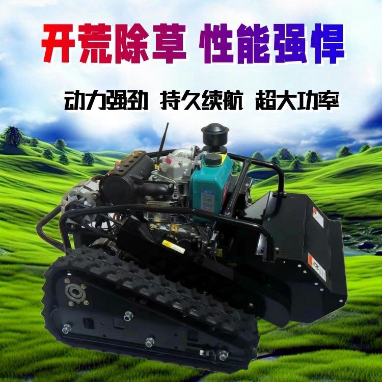 小型货带碎草机现园林绿化草坪修剪草机BPG除田园管理遥控割草履