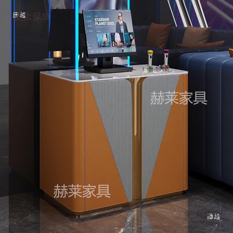 不IJX锈钢ktv点歌麦机柜包厢点柜家用歌音响机功放备贵足浴茶设太