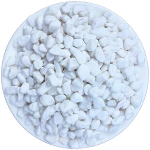 仿真迎客松地白色鹅卵石铺铺大天路然65951庭装院造景饰石头沙石