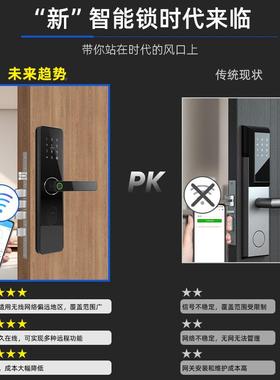 创佳指纹锁c级芯锁学智宿舍锁智能电子锁公70378寓校民宿能门锁通