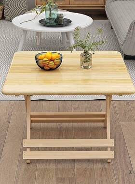 实木叠桌便桌携家式餐桌户外44960摆摊烧折烤店专用简易吃饭用学