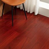 南龙美二豆实翅木地板龙凤檀家用纯实木平扣天然1原木8MLWBM厚打