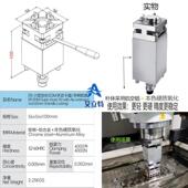 小型56延长杆轴卡火花机X盘YZ加长依诺瓦9622250度打3R手侧动erow