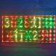P4.75双色模组328灯4X字3.752停车设DGY专用LED显5示屏备广告广告