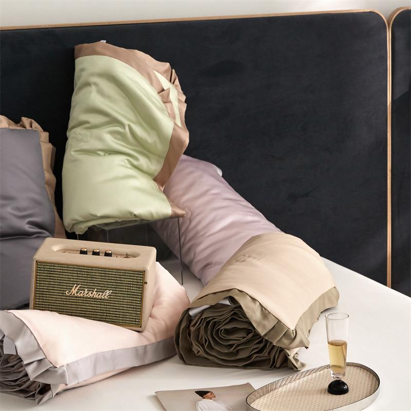 20新款奥地利A类060S兰精天XET丝2%桑蚕5丝抗jun夏2凉被四件套