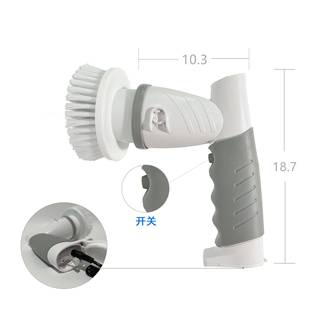 多洗能厨功房家室用短款 电动清洁刷碗刷浴缝YTH隙刷子充电旋转拖