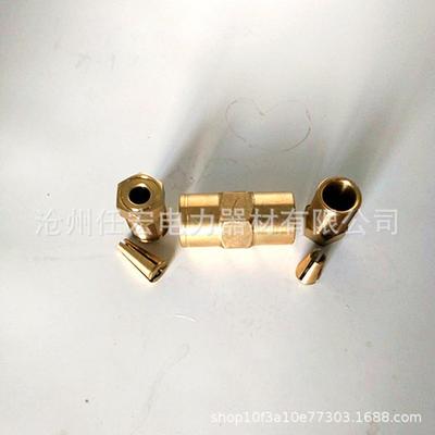 电气化铁路接触网电力金具承力索锥套式接头线夹7095120绝缘