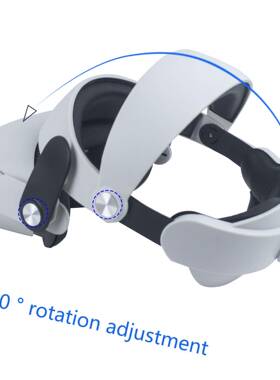 新款适用于Oculusquest2替换头戴VR配件减重头带不压脸易戴