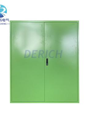 枣庄防水防尘绿色控制柜制做喷塑落地配电箱带安装板直/销