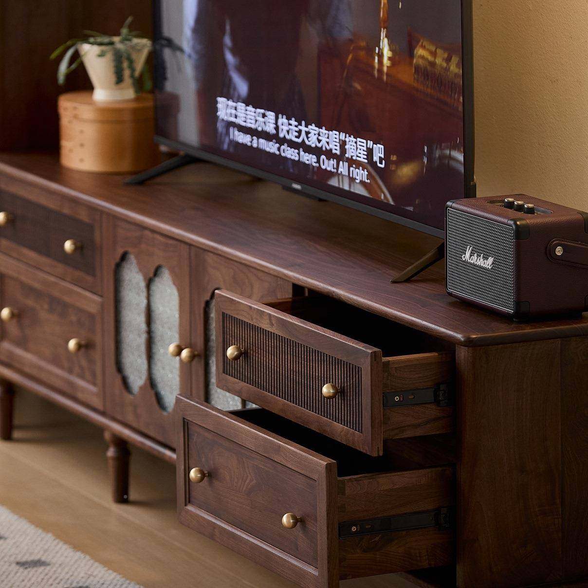 法式复木古中古风黑桃无品牌/木电柜小户型客厅家胡用视多功能樱,饰品/流行首饰/时尚饰品新,DIY配件,淘宝优惠券,粉丝福利购,淘宝优惠卷