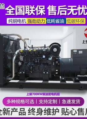 700K柴油电发机组三相RTL电380V50HZ静音箱全自动8电0W0千瓦柴油