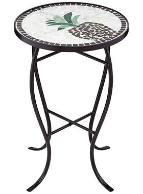 欧式铁马赛克花架/菠萝室户外内庭院台阳植物DDA展艺示架