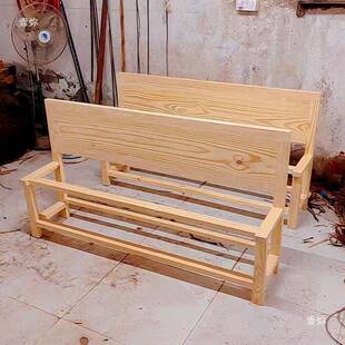 棕棚床头架子床实木老款绷子老CPF款农木老村式架子床传统棕绷床