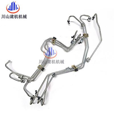 挖掘机配件泵PC20-07高压油管康明斯6D1TXL02发动机柴油油喷嘴回