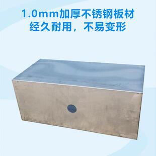 沟学校新款槽式公共厕所21升洗5升100607升4不锈钢加厚自动冲水箱