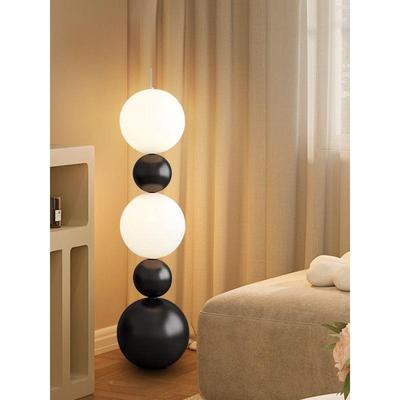 网红发落地灯客ZFZ厅沙设旁边墙角计师中台古轻奢家居圆球葫芦立