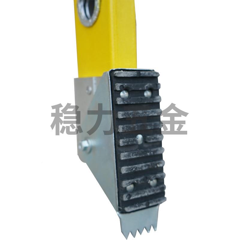 户玻璃钢绝缘工程梯子直梯便携式5m6m电玻璃钢单工维修外合梯单平