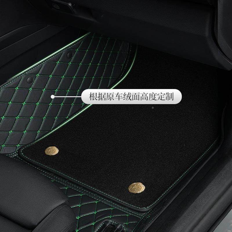 林肯cz大陆冒险家mkk飞行HXRmz航家海家专用汽车脚垫全包围毛毯防