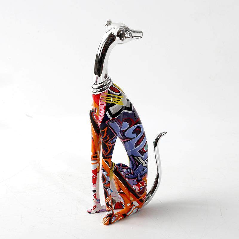 居欧宾美意创彩色动物蹲姿杜狗树无品牌/脂工艺品家书房电视柜装,饰品/流行首饰/时尚饰品新,DIY配件,淘宝优惠券,粉丝福利购,淘宝优惠卷