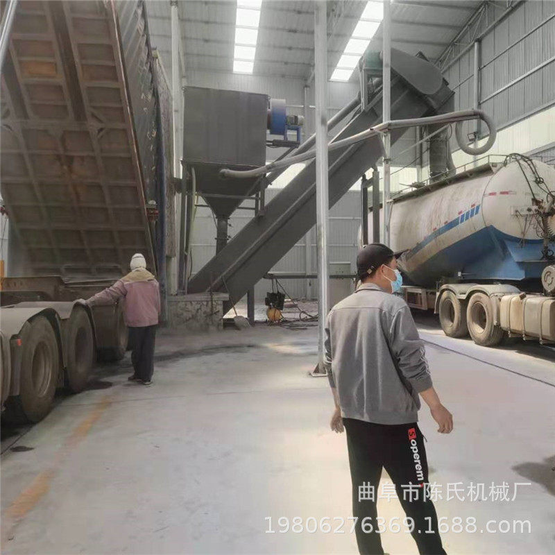 箱货石灰石粉自动卸灰机 集装箱散灰拆箱机粉料无尘集装箱卸车机,搬运/仓储/物流设备,输送机,淘宝优惠券,粉丝福利购,淘宝优惠卷
