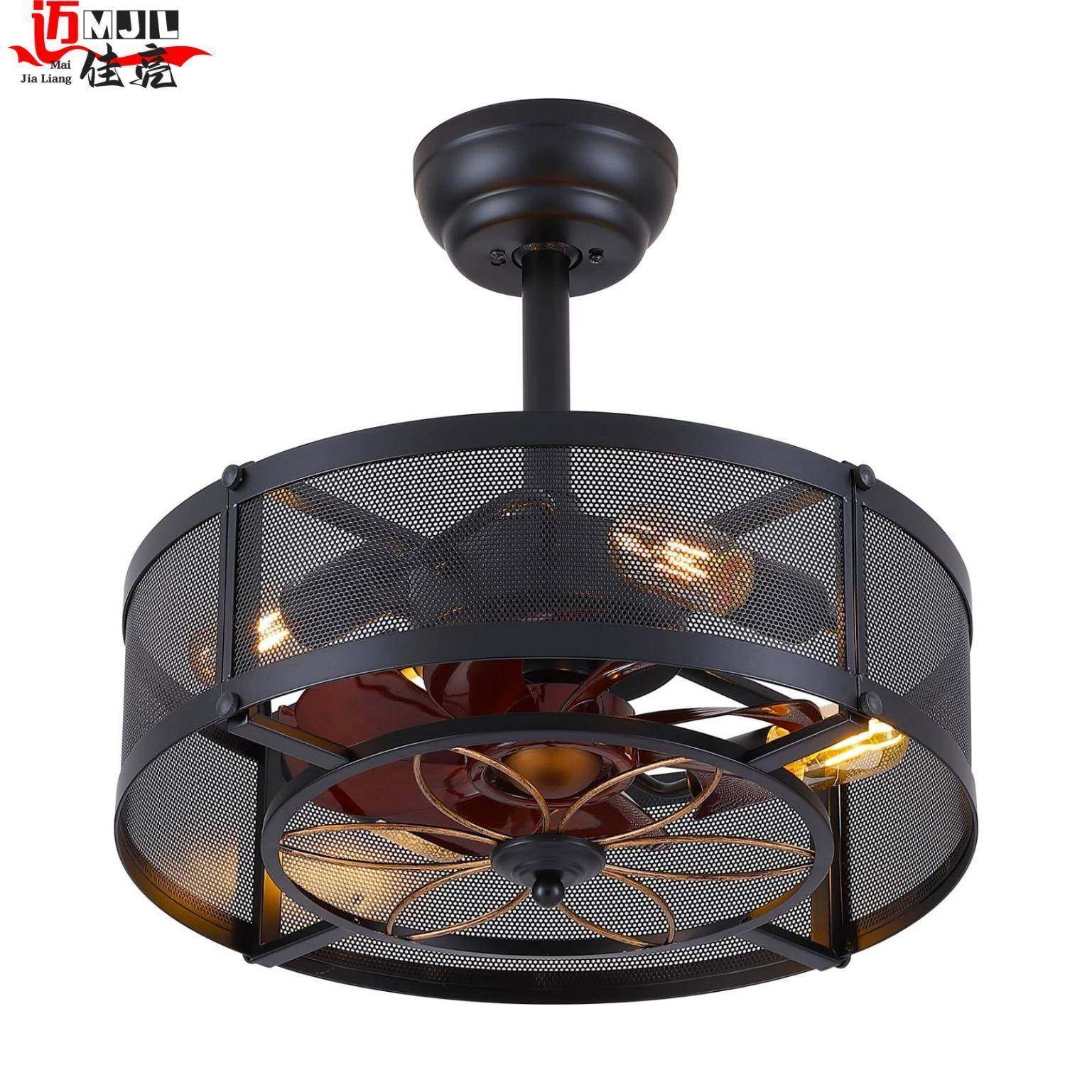 美式工业风风扇灯隐形静音餐厅灯卧室家用餐厅铁艺吊扇灯客厅,机械设备,其他机械设备,淘宝优惠券,粉丝福利购,淘宝优惠卷
