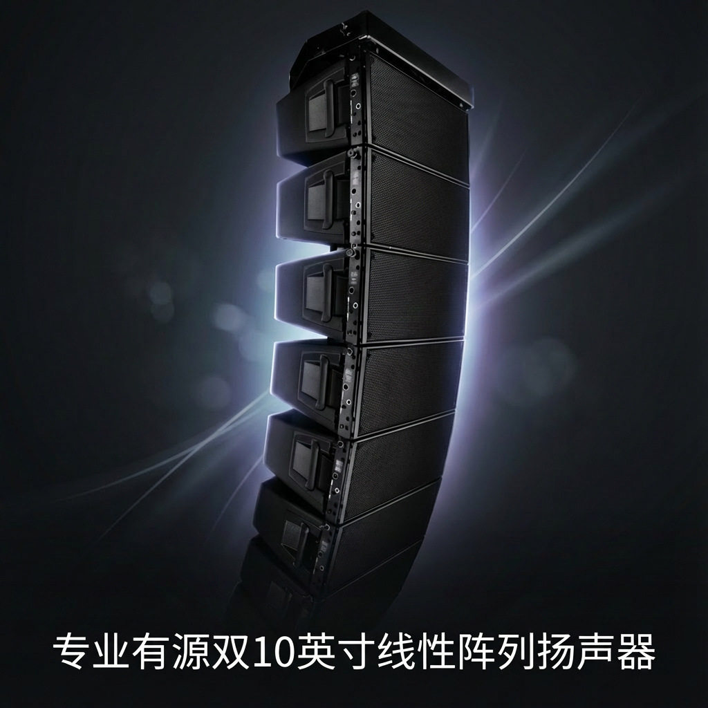 专业有源音响双十寸线性阵列扬声器10寸舞台酒吧宴会厅专业音箱