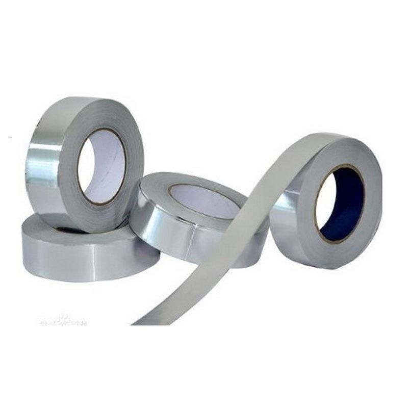 汇汇昌箔5分夹泉铝胶筋带管道密封防晒铝箔胶带耐高温保温胶带