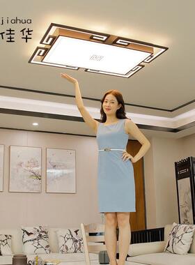 8代E7新中式吸顶灯客厅灯风202GDT5Q年新款简约现卧室灯中国灯具