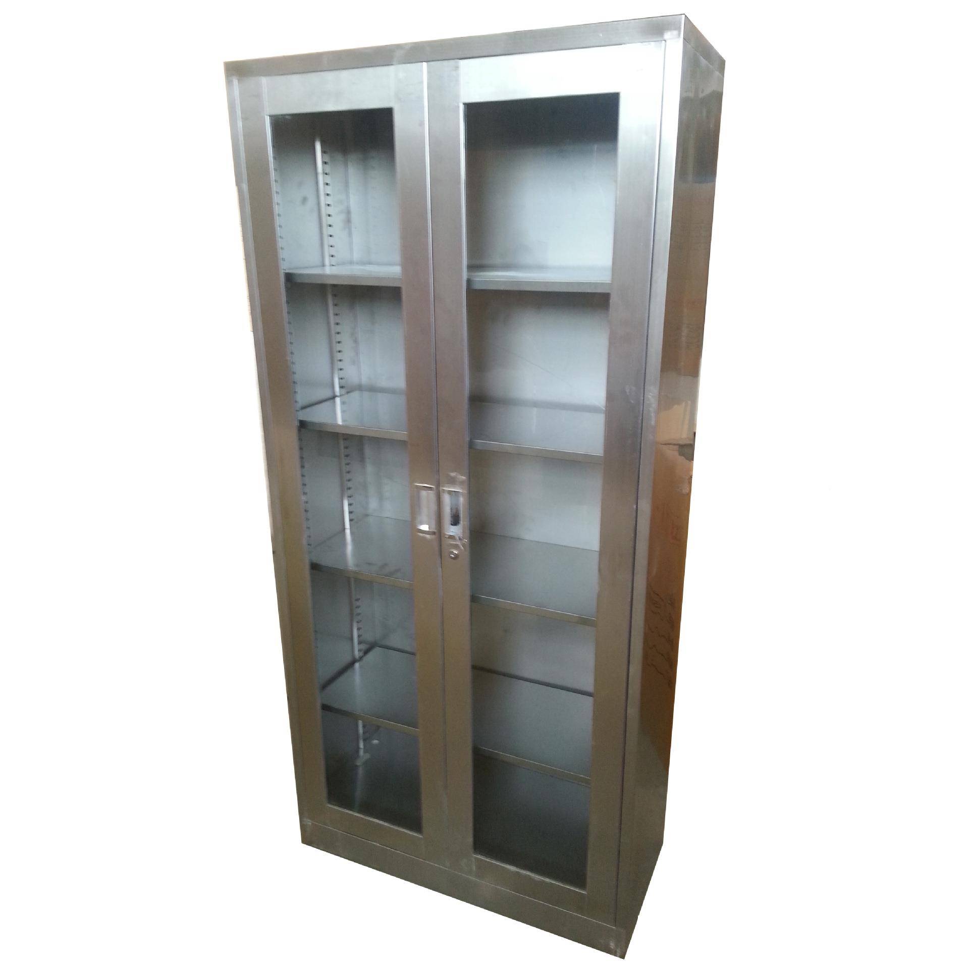 zy-BXG-0跃不锈家钢文件柜办公柜玻璃门不卓柜锈钢资料柜厂直销