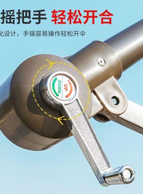 户外遮大阳伞院露侧OYV柱伞摆摊太庭阳伞室台外商用防雨伞防水香