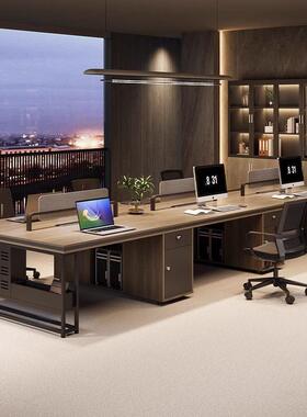 员办公桌椅合简约员桌现代工桌组屏风62058卡座办公室员工位六职