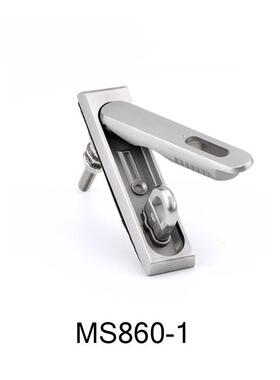 MS860-1不锈挂锁电力柜T型钢锁门威图机箱机柜76016平面配电柜锁