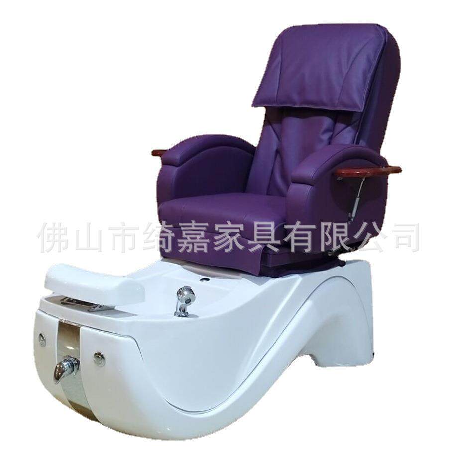 高档美甲足浴沙发椅网红美甲店多功能修甲沐足椅电动按摩足疗沙发