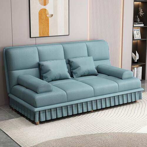 能dnd多功折叠沙发床两用小户简约型猫123抓皮家用客厅公人寓懒可