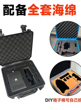 40纳6加厚户外精密仪器水机设备OLL防械工具收箱大容量手提塑料工