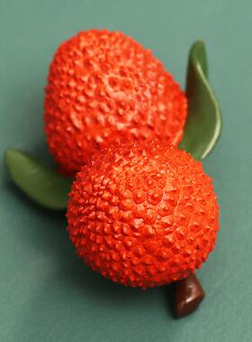 创意工直书发荔彩厂绘35718枝小摆件工艺品家居客厅房办公室桌面