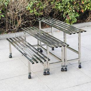 摆不锈放15299钢花架阳花台多层阶梯式多肉植物盆架户外加宽架组