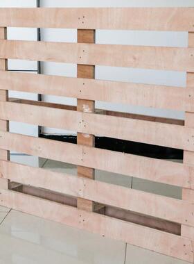 胶合板托盘木卡叉车托板防厂潮物流架仓储木垫木板家免87421熏蒸