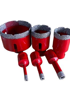 境红色M跨14螺纹钎焊开孔44498砖器金刚石玻璃材大理石陶瓷玻化开