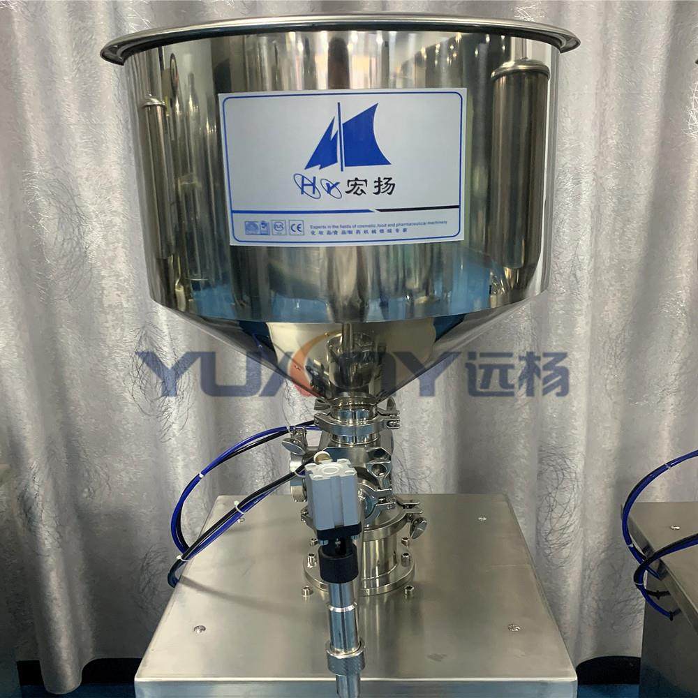 远杨机械半自动膏体自吸带料斗两用灌装机立式灌装生产线,办公设备/耗材/相关服务,灌装机,淘宝优惠券,粉丝福利购,淘宝优惠卷